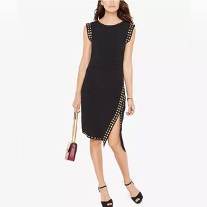 MICHAEL Michael Kors Studded Sheath Dress - Size S
